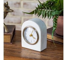 Marble Tabletop Clock