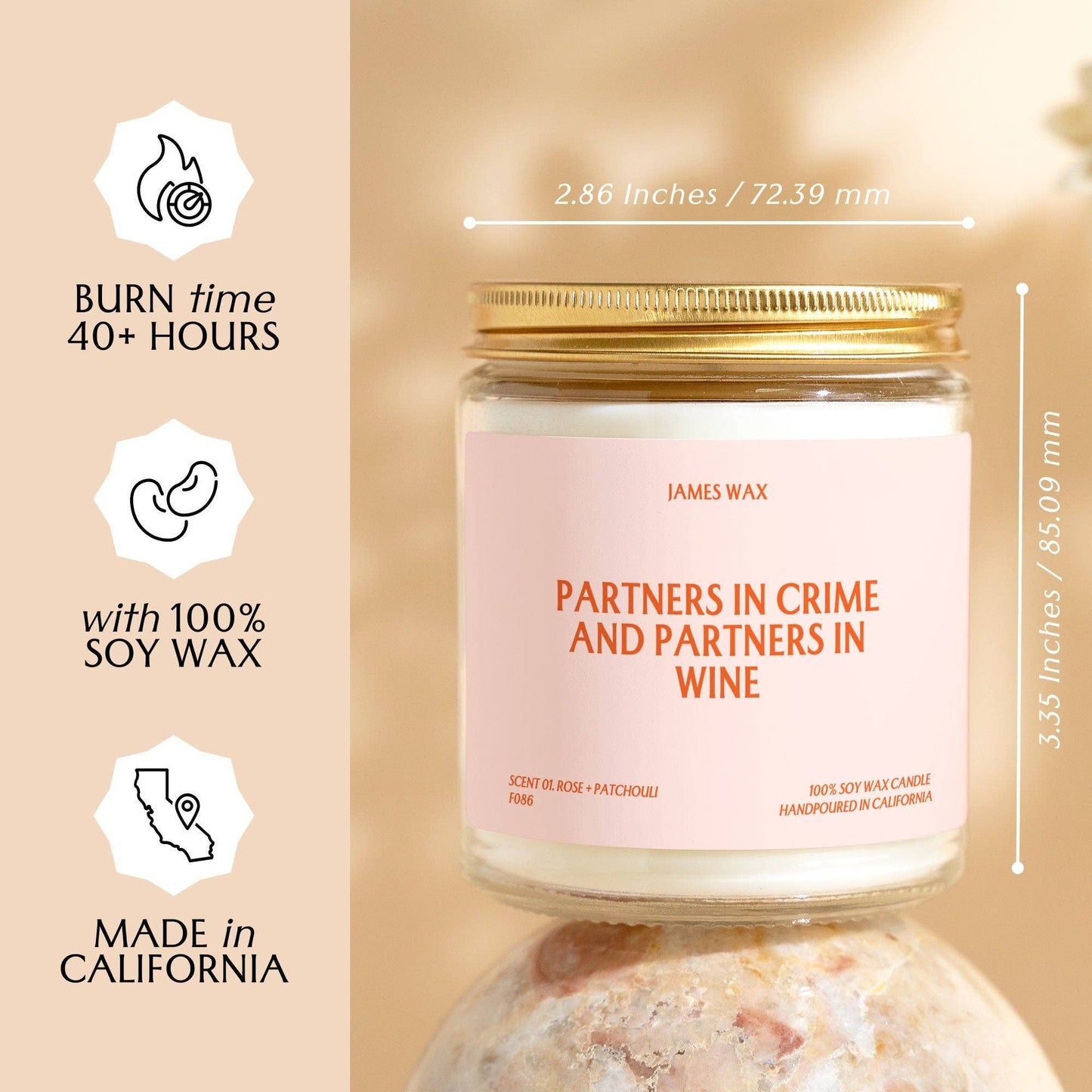 Partners In Crime Candle