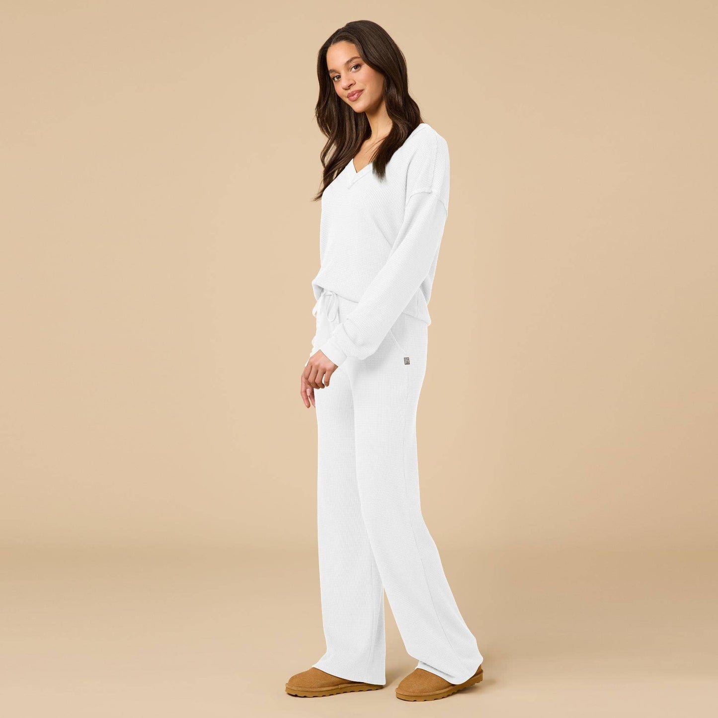 AirThermal Knit V-Neck Top