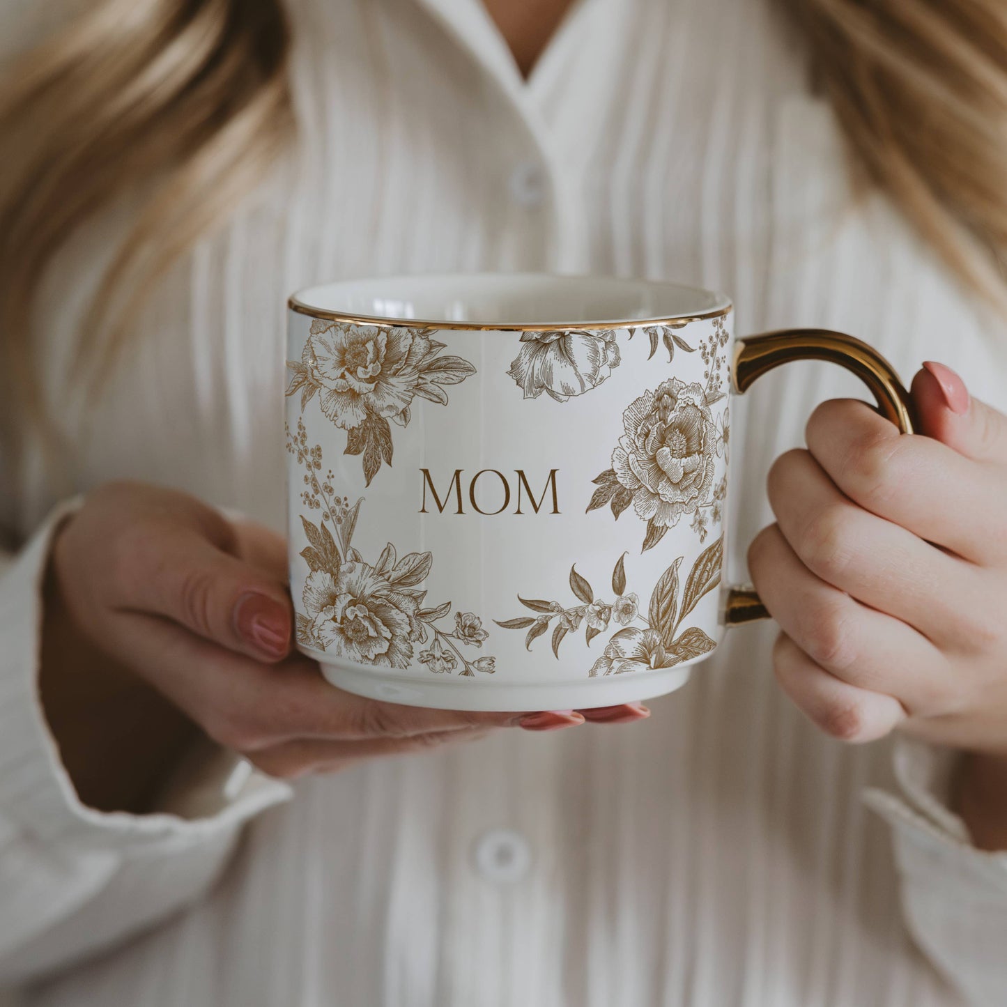 Gold Mom Mug