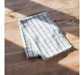 Green Checkered Tea Towel