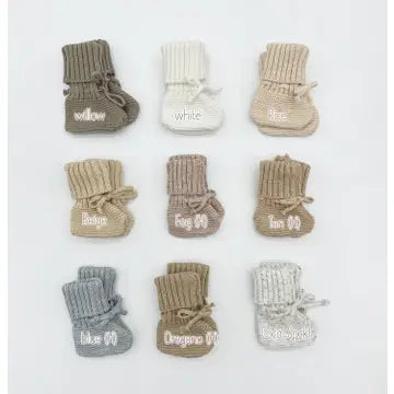 Knitted Booties Socks