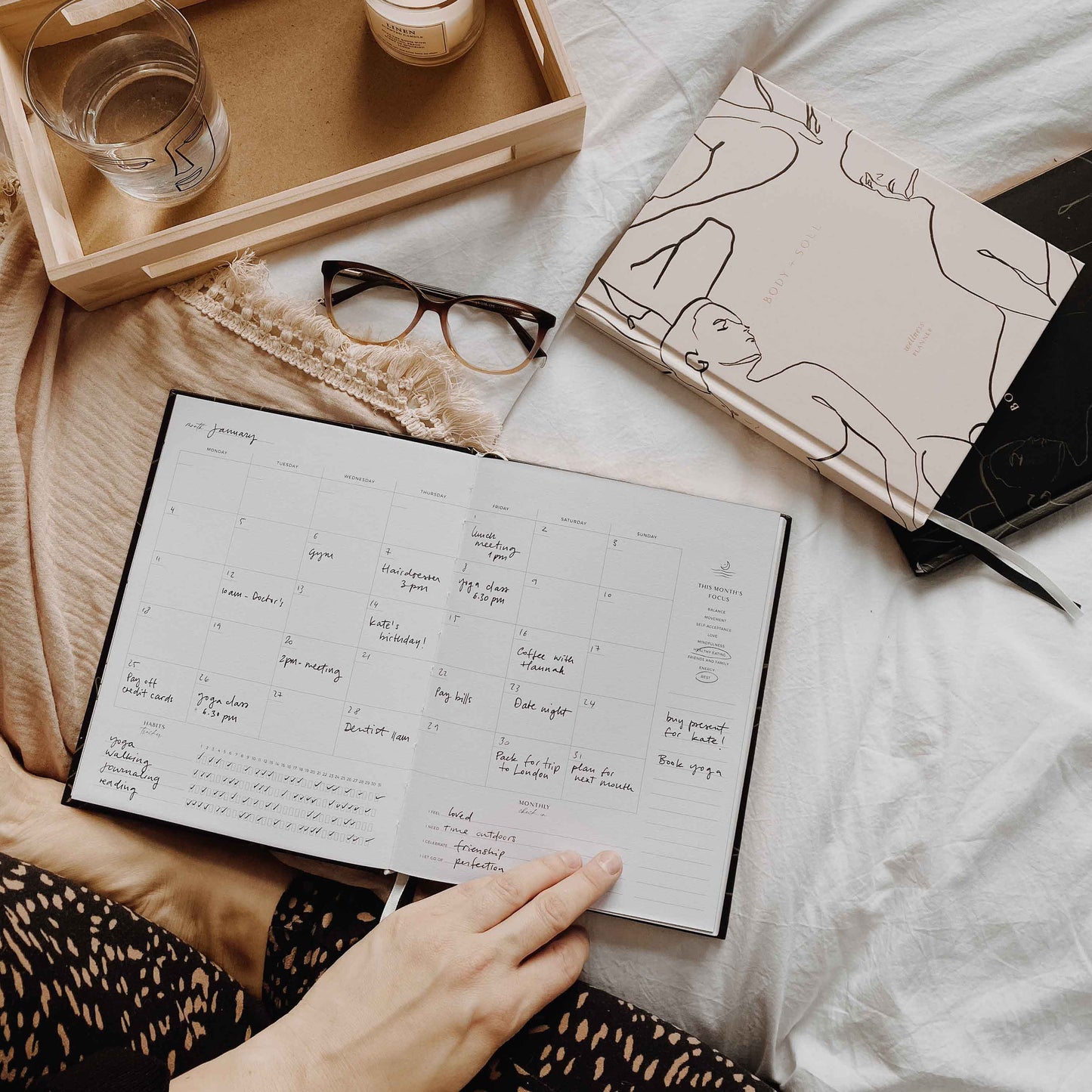 Body + Soul Wellness Journal + Planner