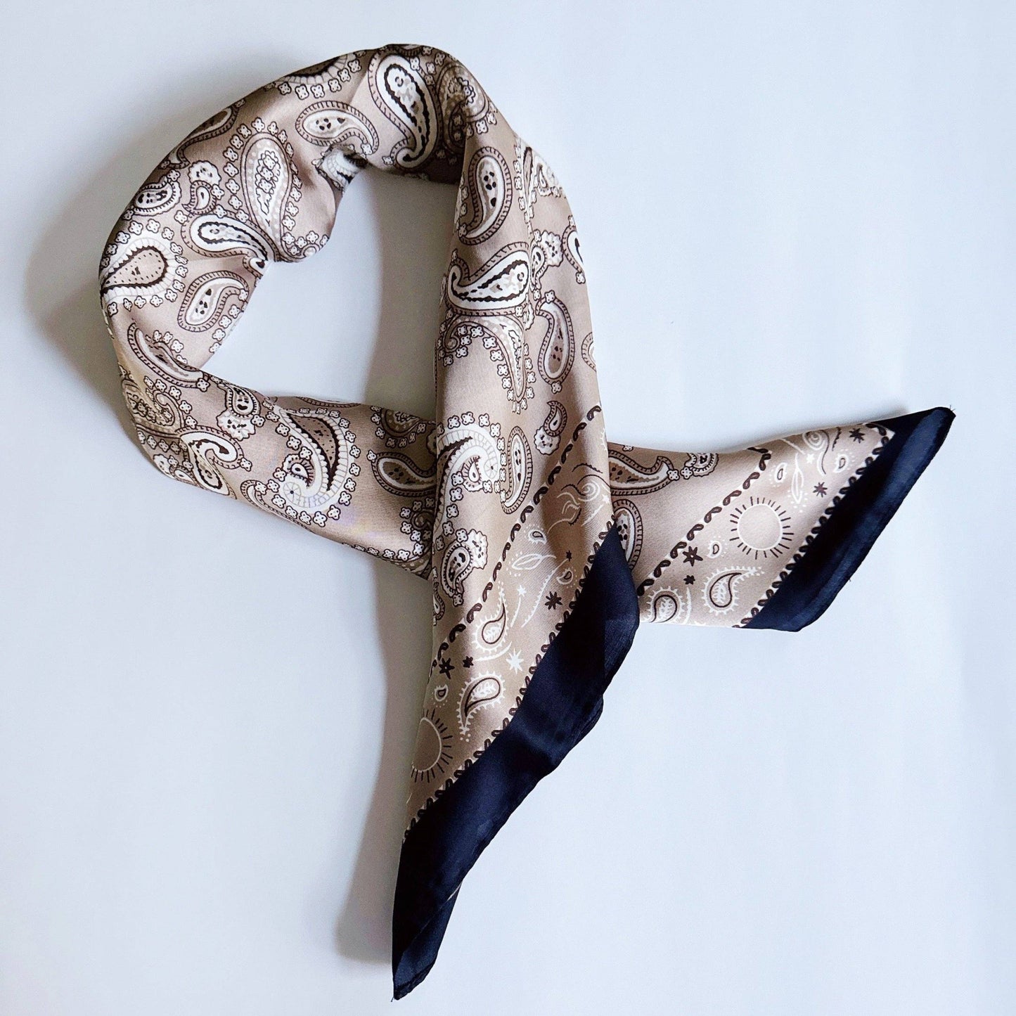 Stylish Satin Square Scarves