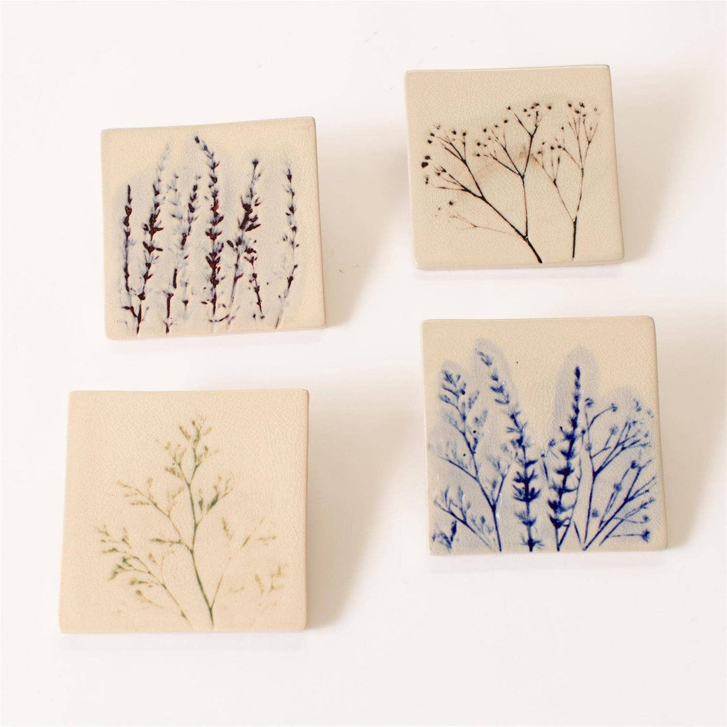 Pressed Wildflower Coasters