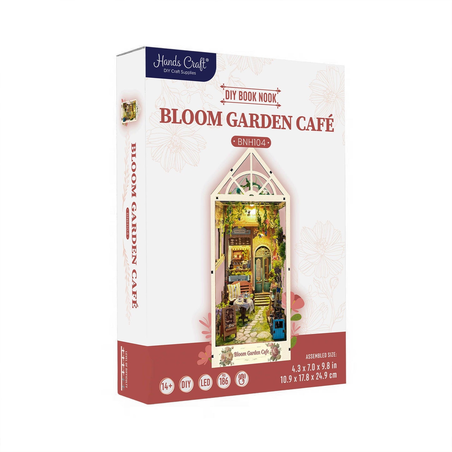DIY Book Nook Kit: Bloom Garden Café