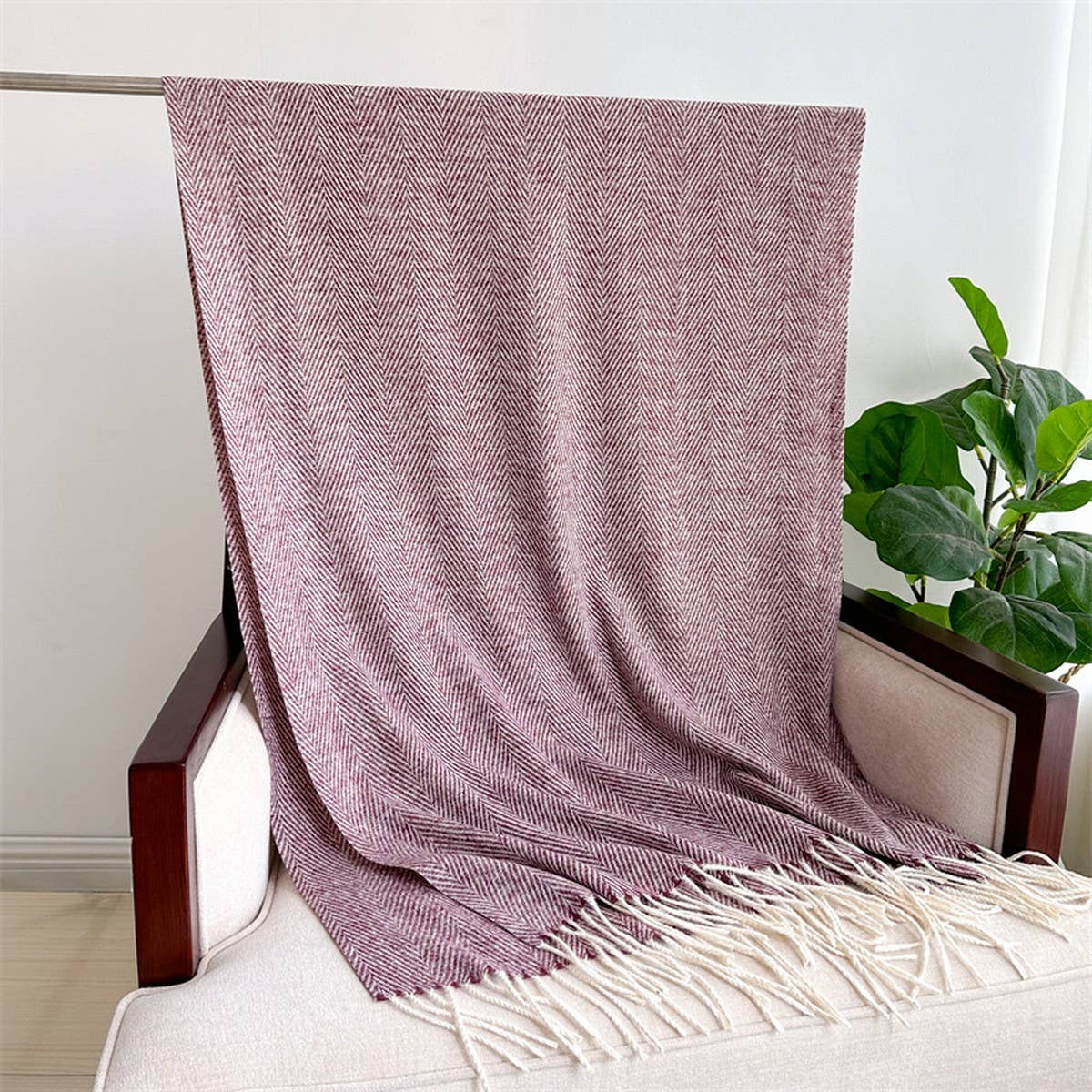 Cozy Water Ripple Wrap Scarf