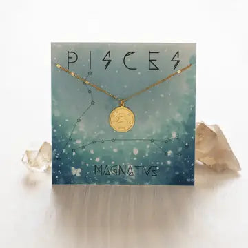 Zodiac Medallion Necklaces