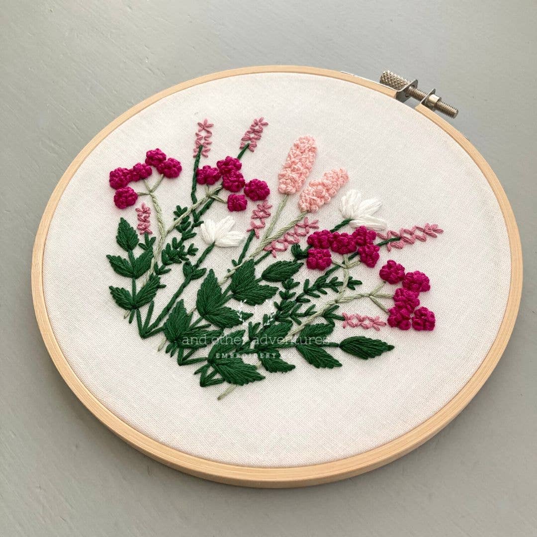 Fuschia Daydream Embroidery Kit