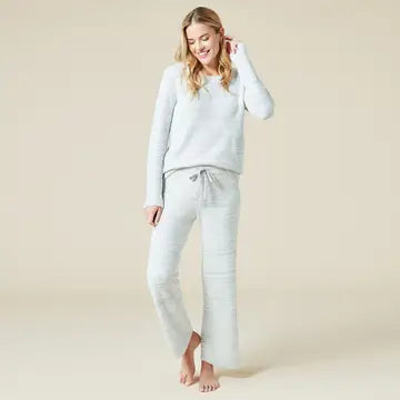 Cozy Heathered Marshmallow Bottoms