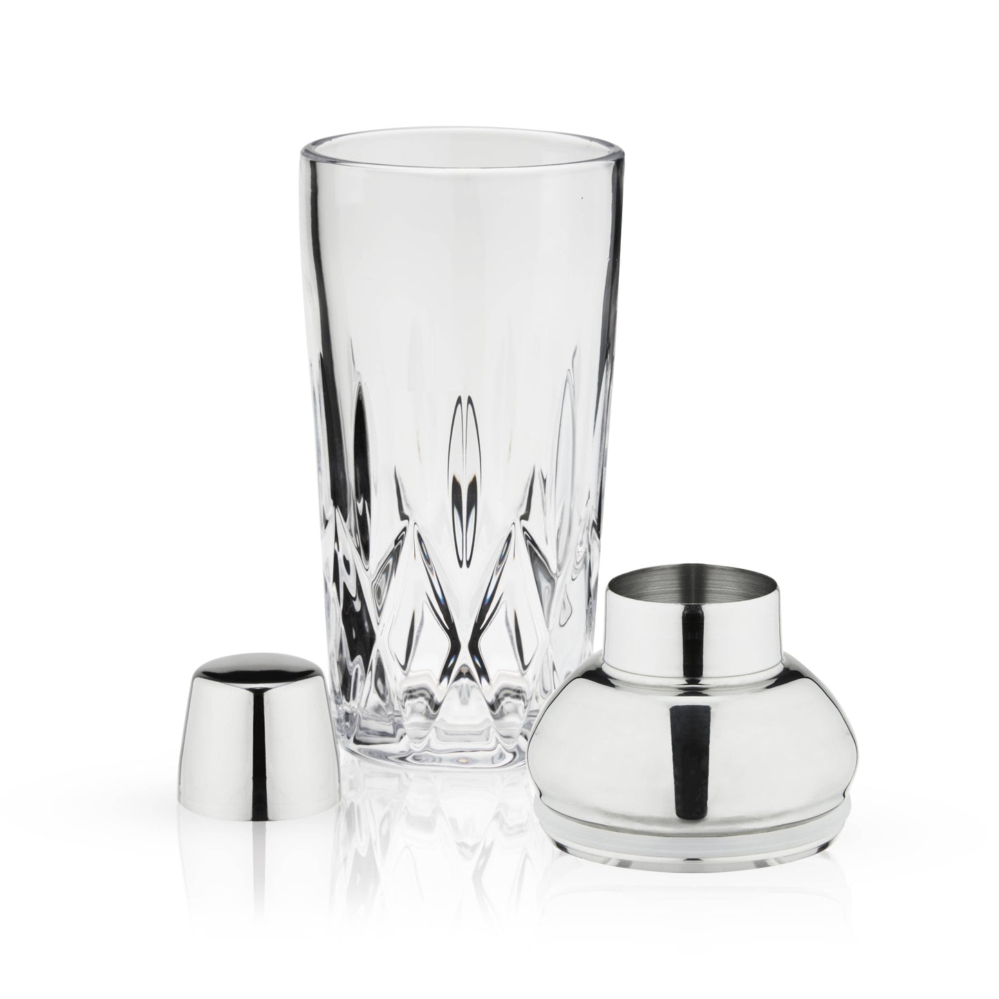 Admiral Crystal Cocktail Shaker w/ Built-in Strainer