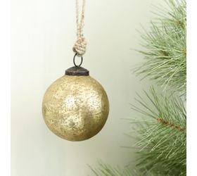 Gold Mercury Ornament