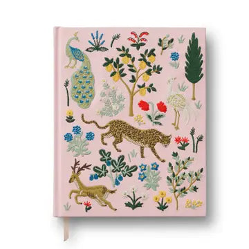 Menagerie Embroidered Sketchbook