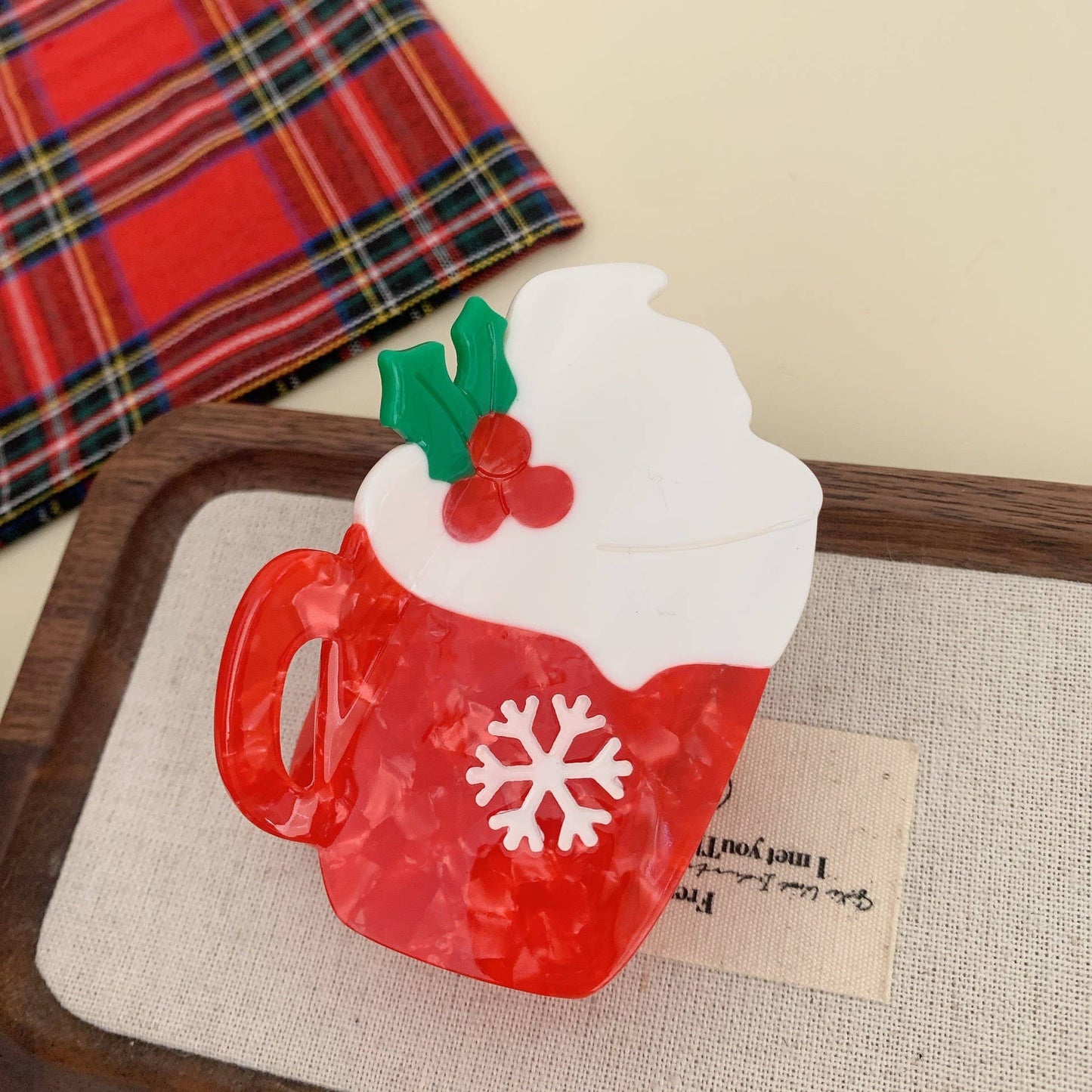 Christmas Themed Claw Clips