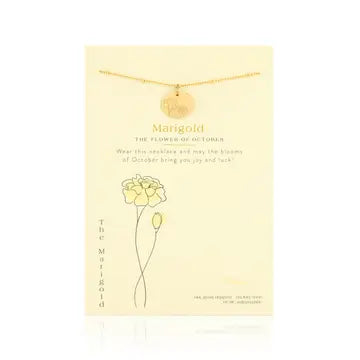 Birth Flower Necklaces