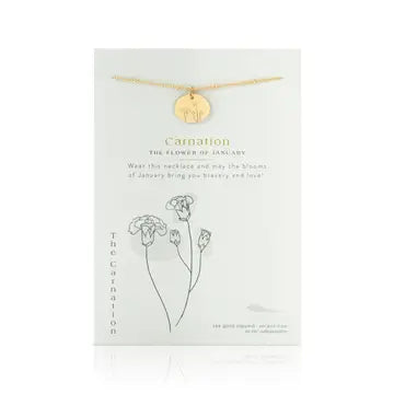 Birth Flower Necklaces