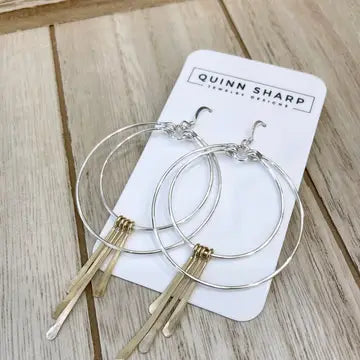 Earrings by Quinn Sharp Jewelry Designs