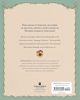 Floriography Coloring Book