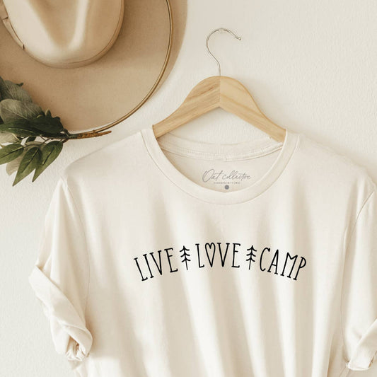 Live Love Camp Graphic T-shirt