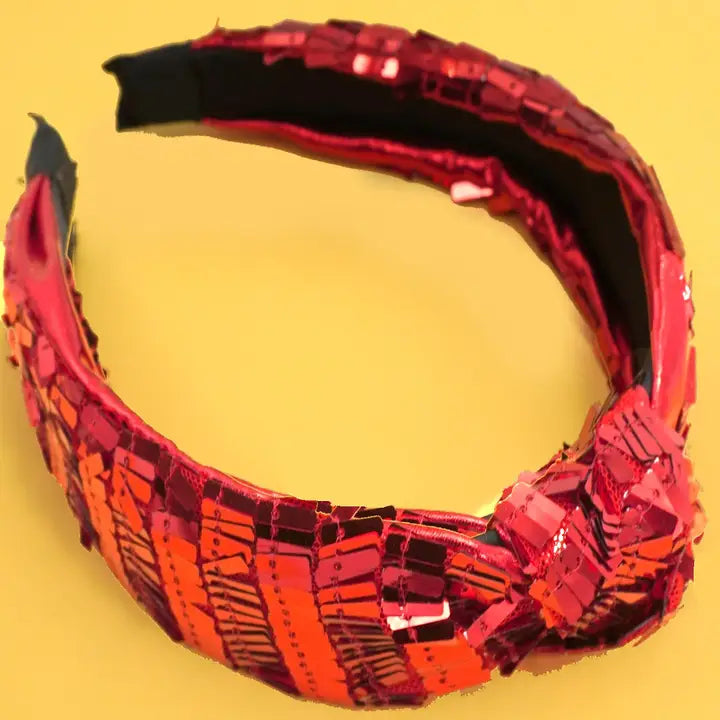 Holiday Sequin Headbands