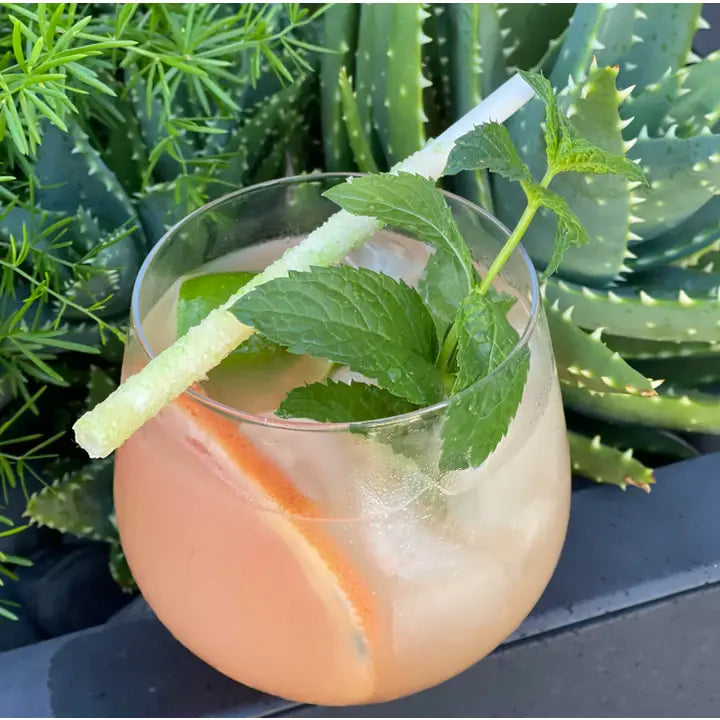 Seasoned Cocktail Straws