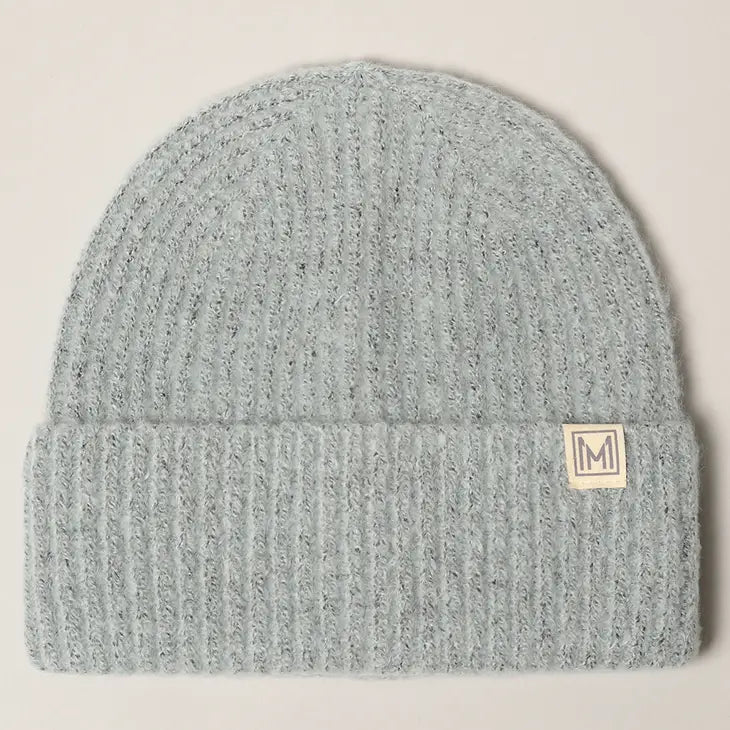 Basic Ribbed Knit Cuff Beanie