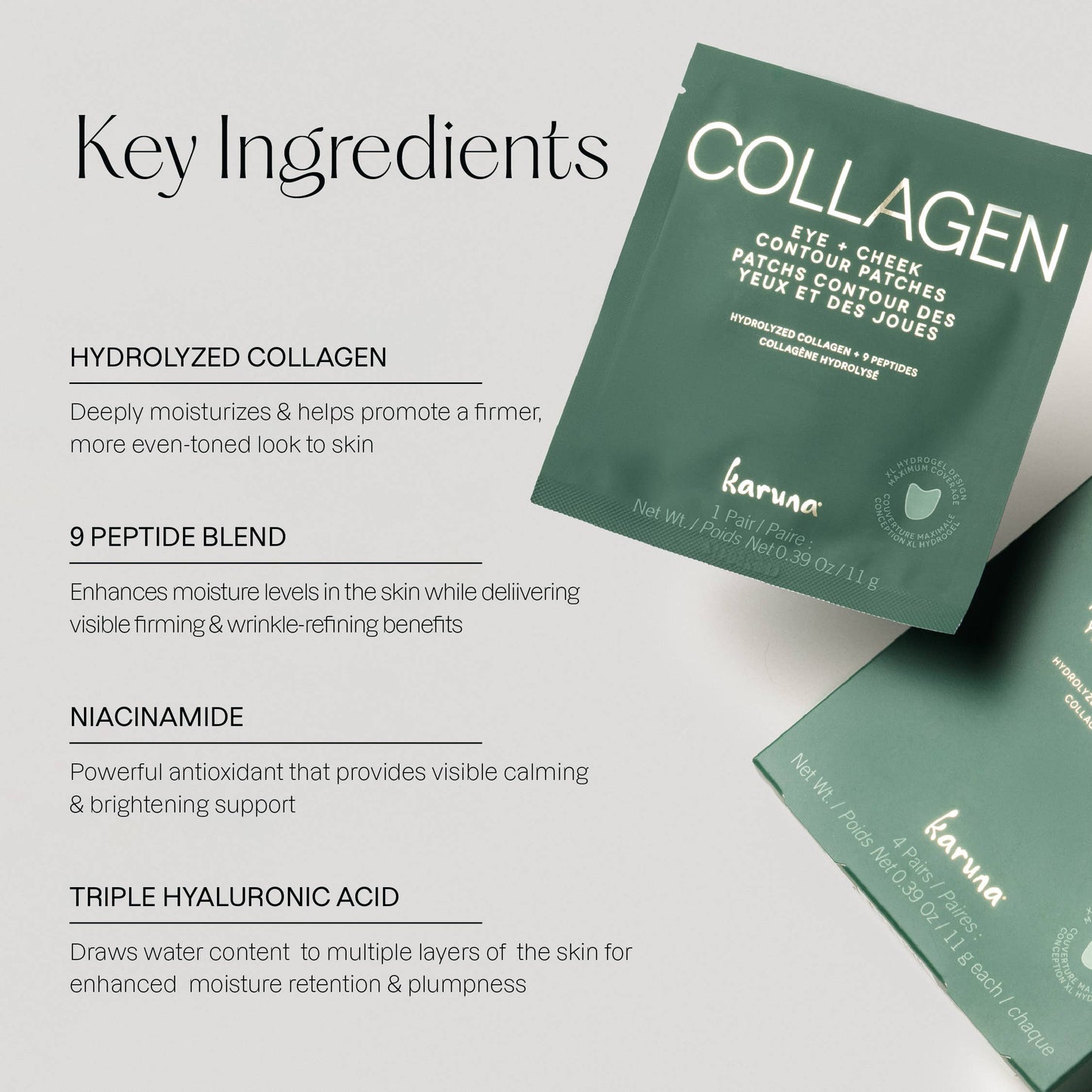 Collagen Hydrogel Eye + Cheek Contour Patch