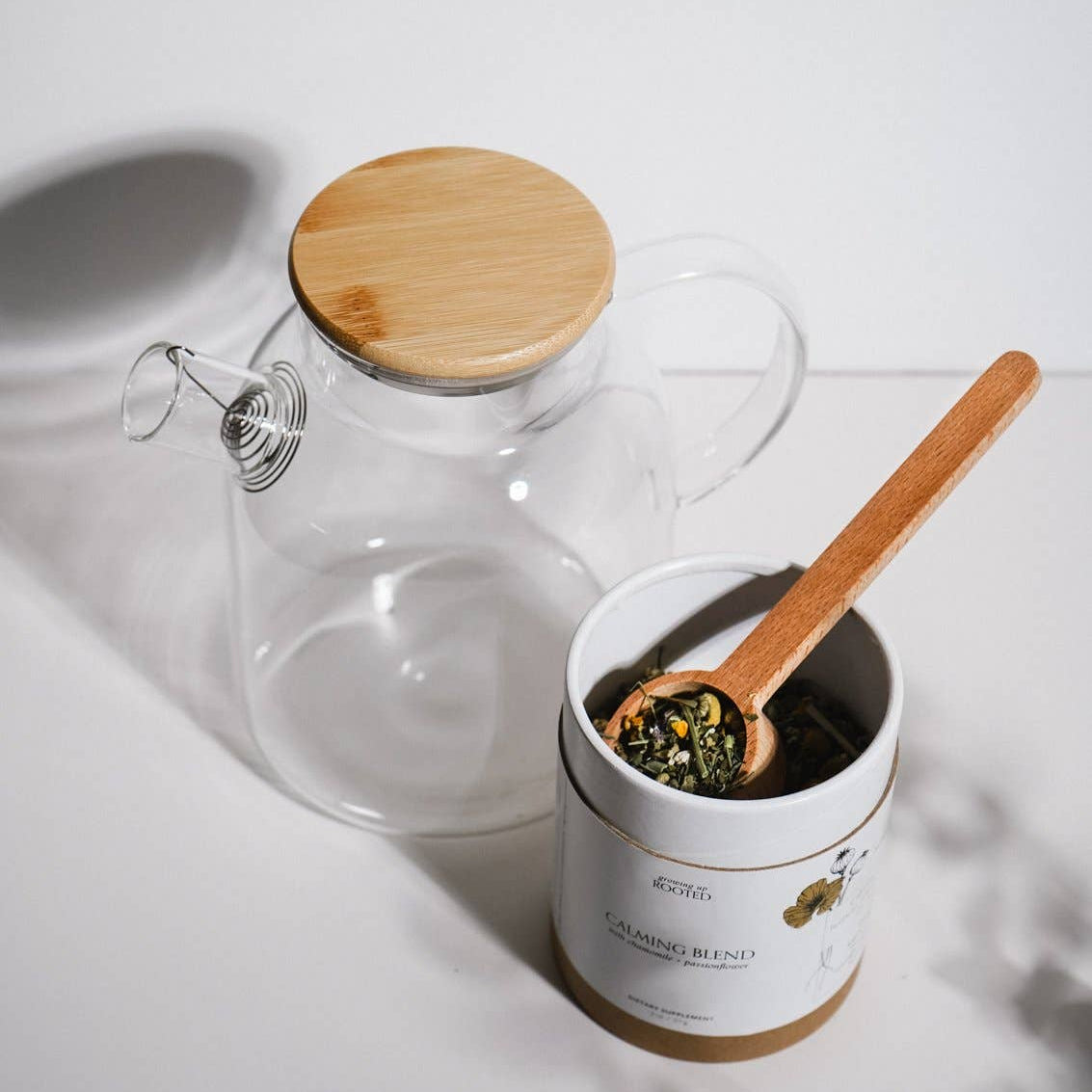 Heat-Resistant Glass Teapot