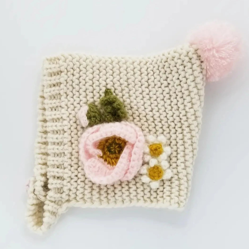Poppy Knit Bonnet