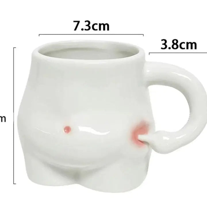 Ceramic Belly Poke Mug
