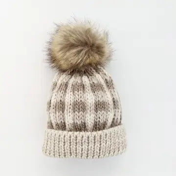 Knit Pom Beanies
