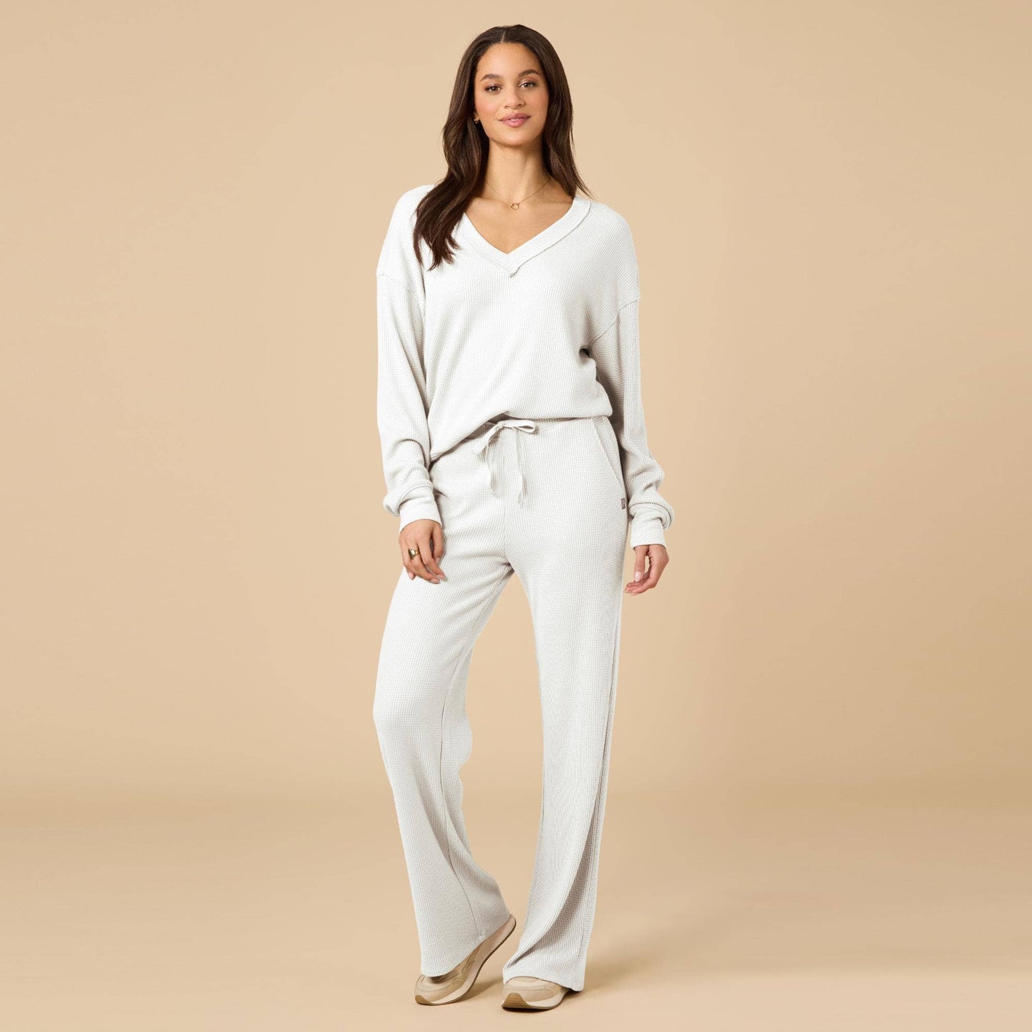 AirThermal Knit V-Neck Top