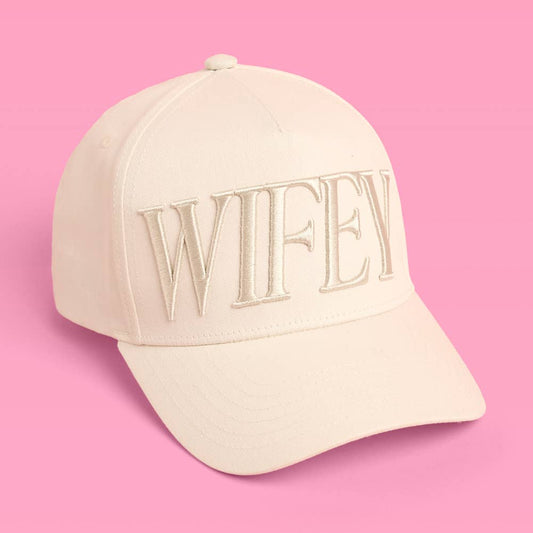 Ivory Wifey Trucker Hat