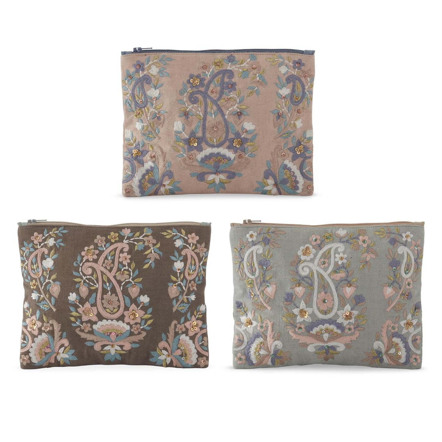 Embroidered & Beaded Pouches