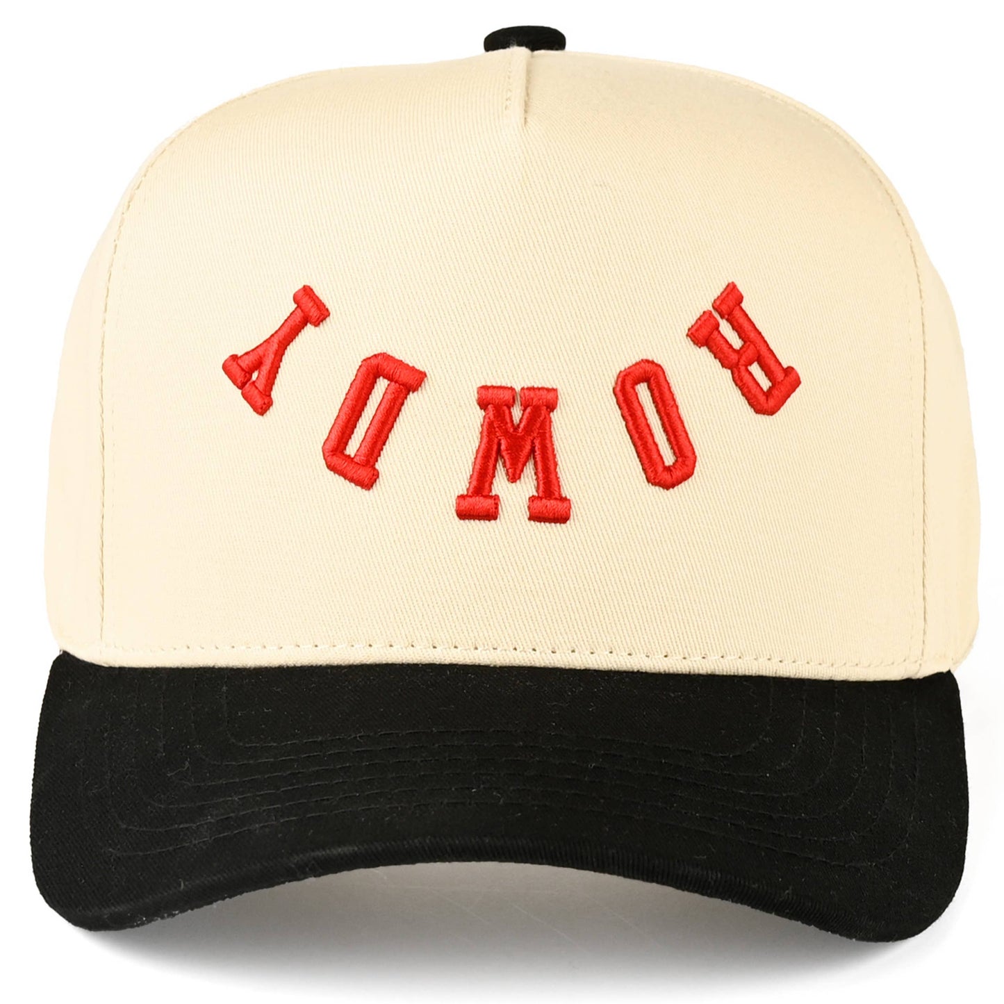 ROWDY Embroidered Two Tone Trucker Hat
