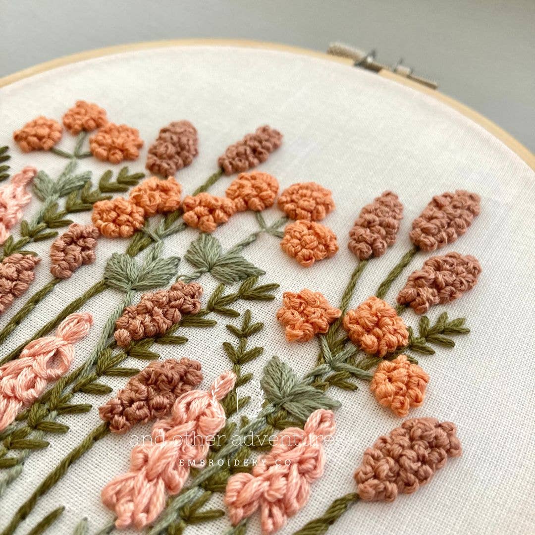 Avonlea in Terracotta Embroidery Kit