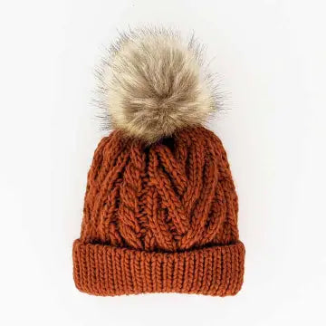 Knit Pom Beanies