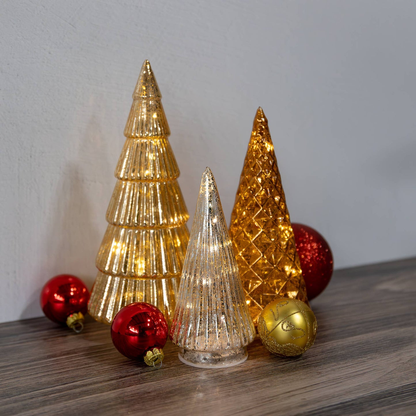 Assorted LED Glass Trees
