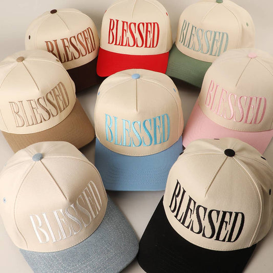 Blessed Embroidered Baseball Cap