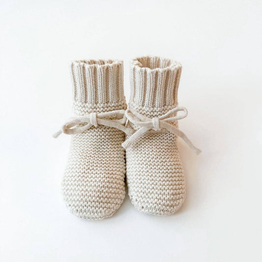 Organic Knit Booties