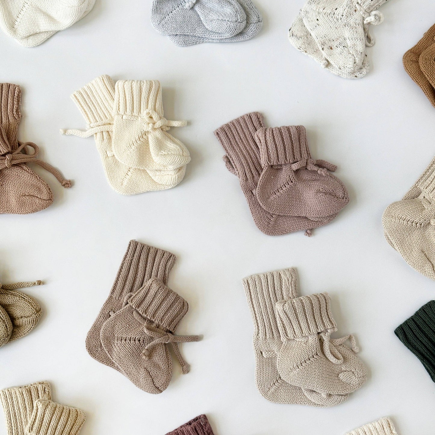 Knitted Booties Socks