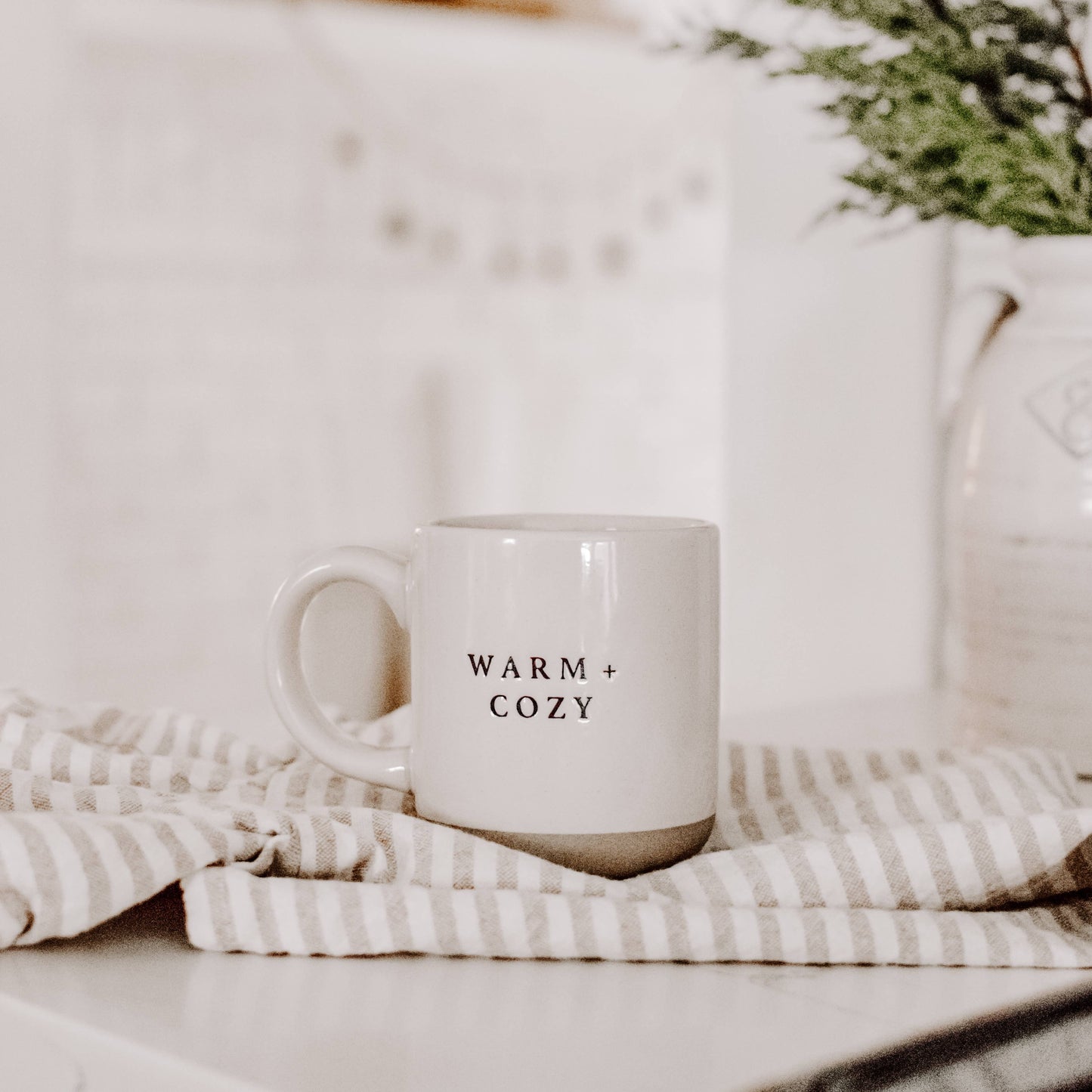 Warm & Cozy Stoneware Mug