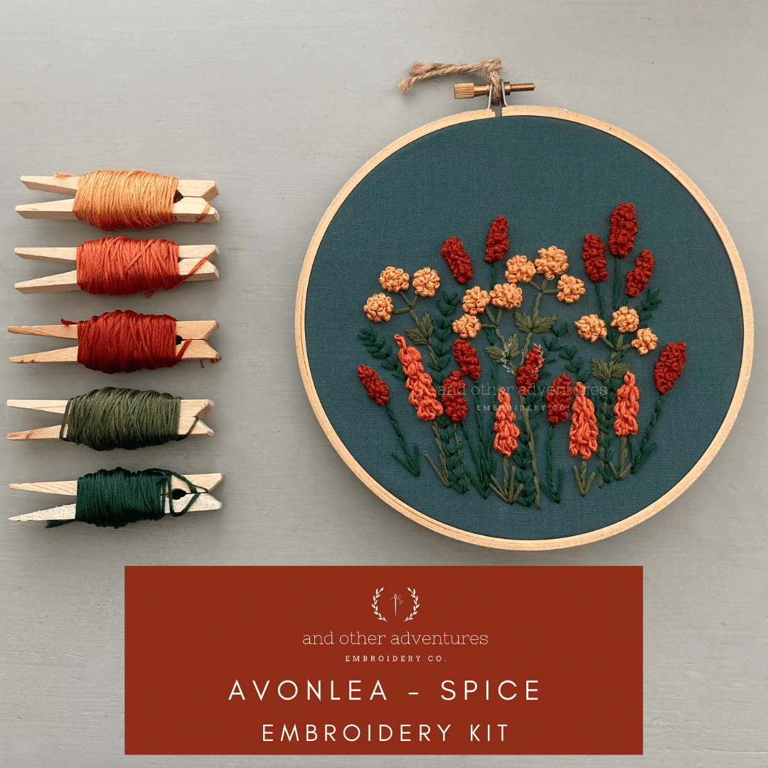 Avonlea in Spice Embroidery Kit