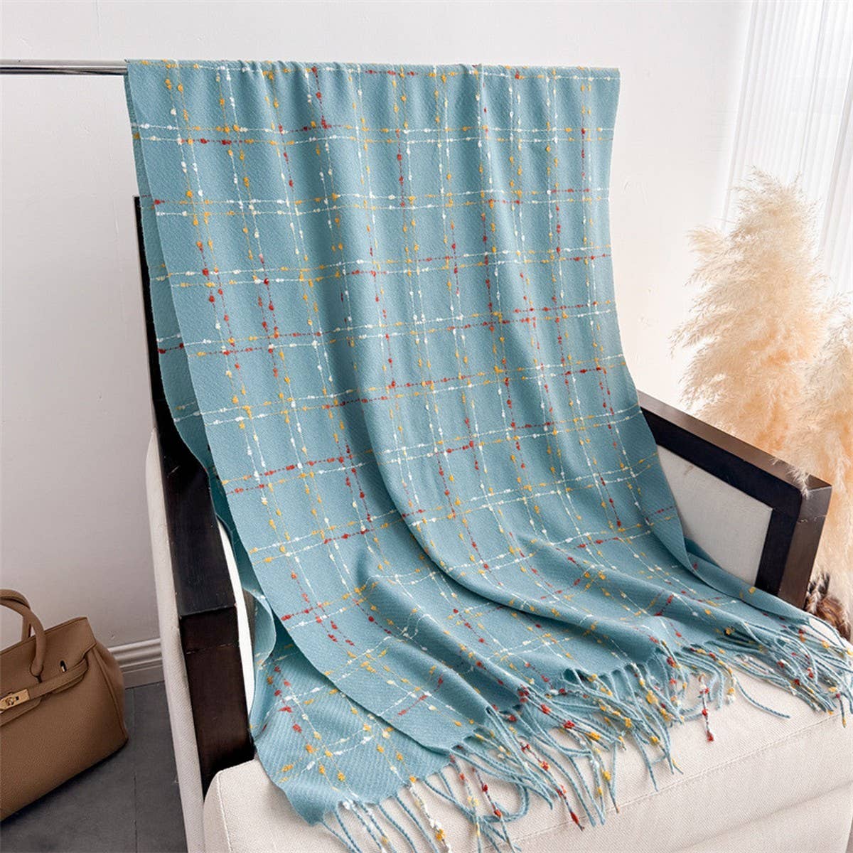 Lightweight Fringe Scarf