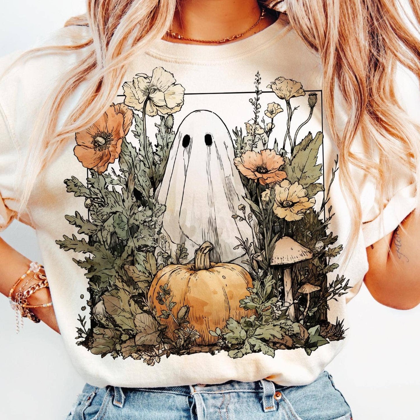 Autumn Vibes Ghost T-Shirt