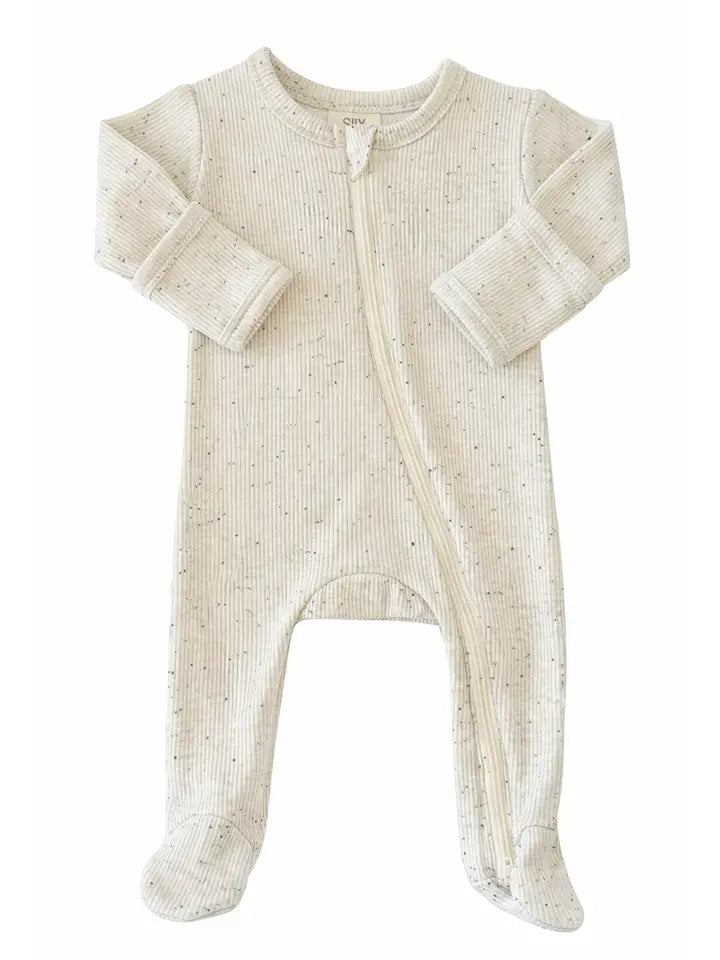 Organic 2-Way Zip Footies