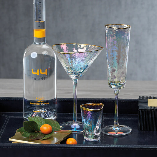 Aperitivo Luster Triangular Glassware Collection