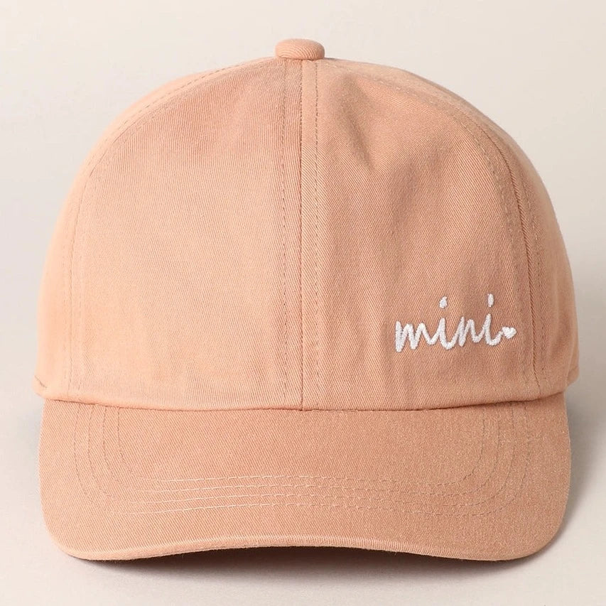 Mini Embroidered Hat