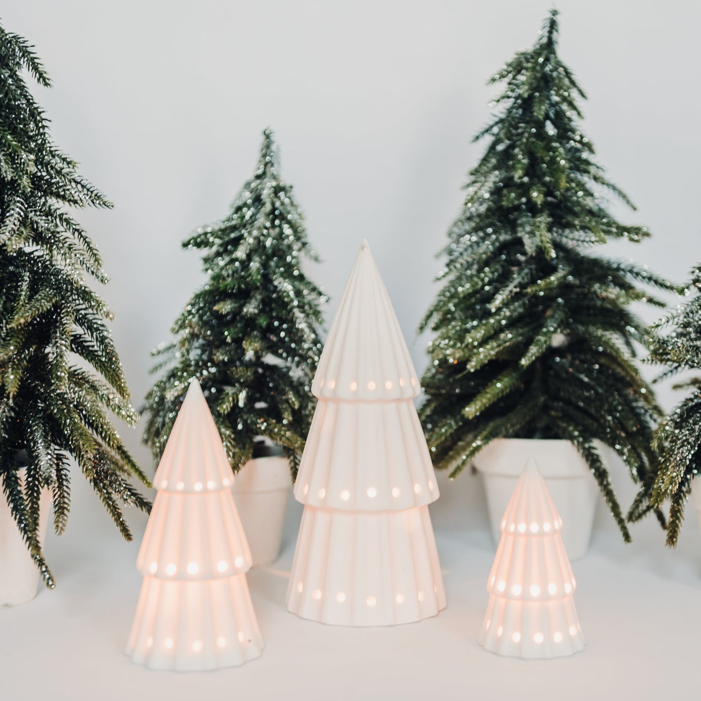 Ceramic Lighted Trees
