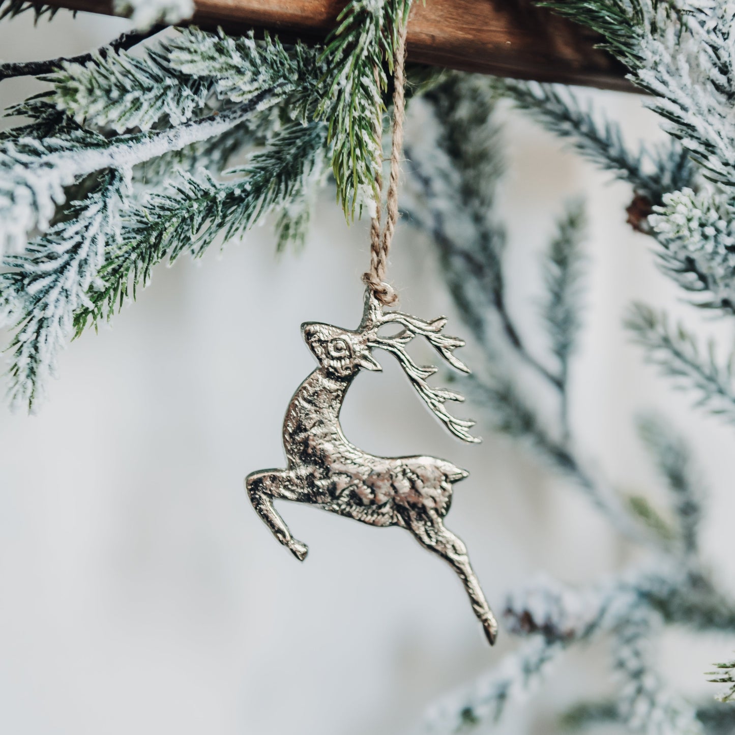 Metal Deer Ornament